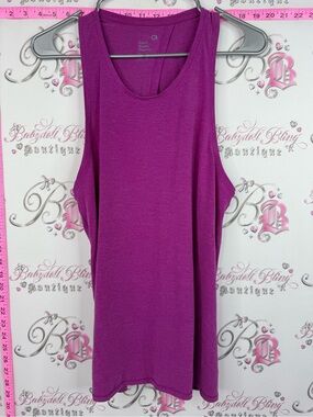 GAP tank top GAP FIT BREATHE Fuchsia purple Sleeveless Tank Top